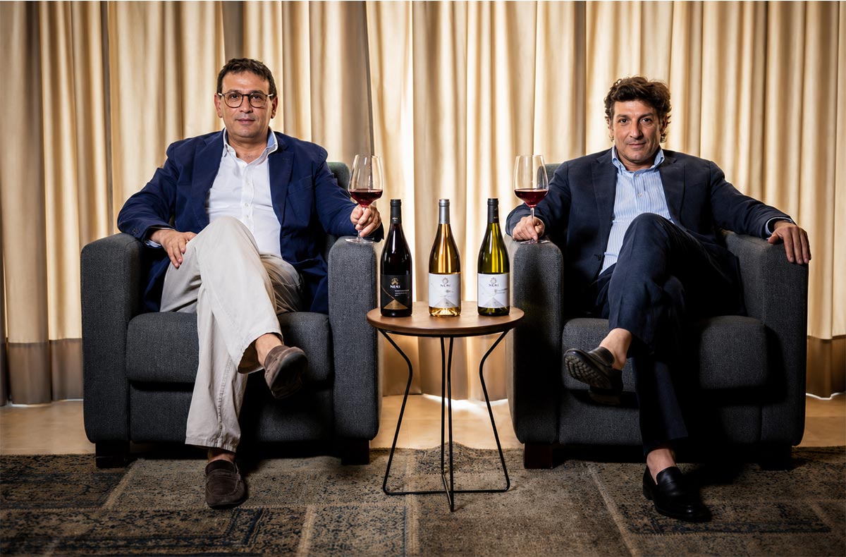 Fabio Neri e Salvo Neri, protagonisti del progetto Famiglia Neri Etna
